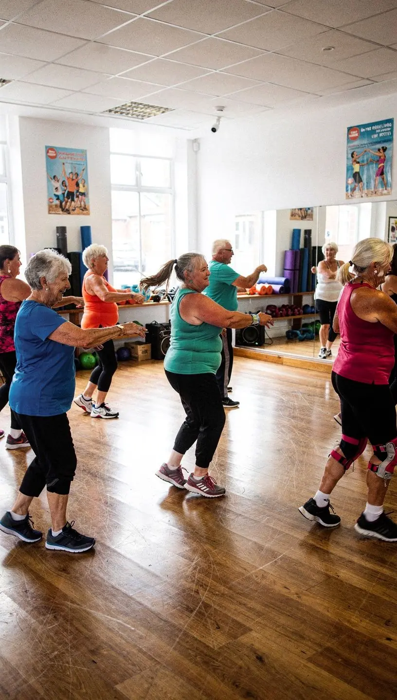 Social dancers engaging in community-building activities.